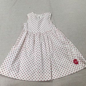 Adorable Smiling Button Dress